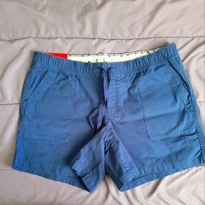 North face blue women's shorts. Xl